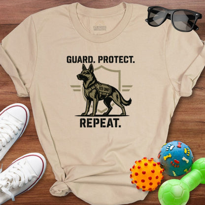 Guard Protect Repeat Shirt - The Pawsitive Initiative