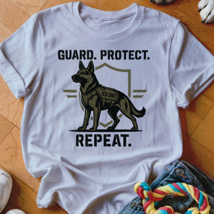 Guard Protect Repeat Shirt - The Pawsitive Initiative