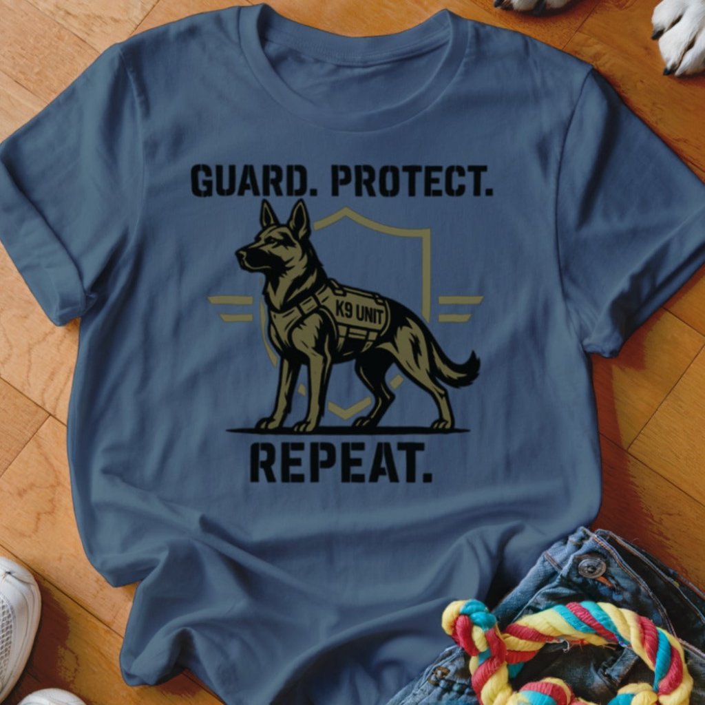 Guard Protect Repeat Shirt - The Pawsitive Initiative