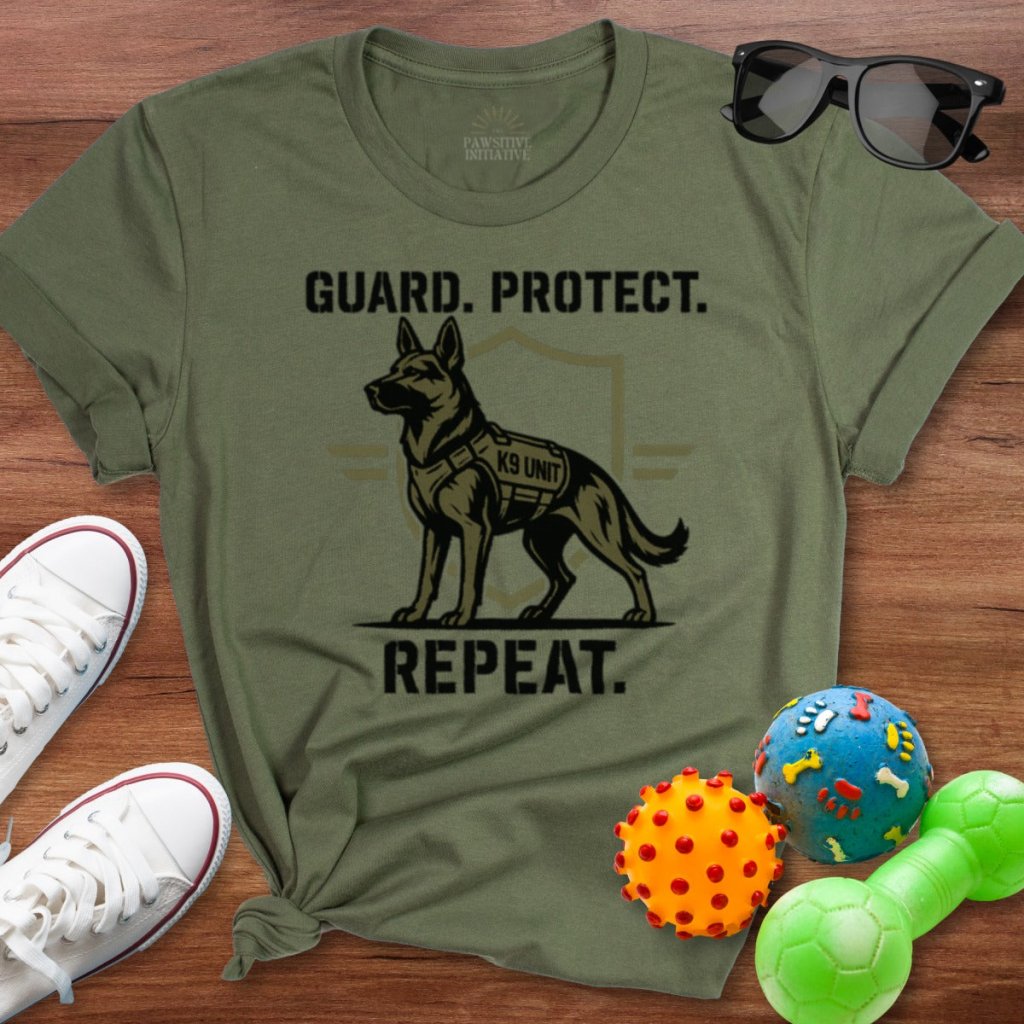 Guard Protect Repeat Shirt - The Pawsitive Initiative