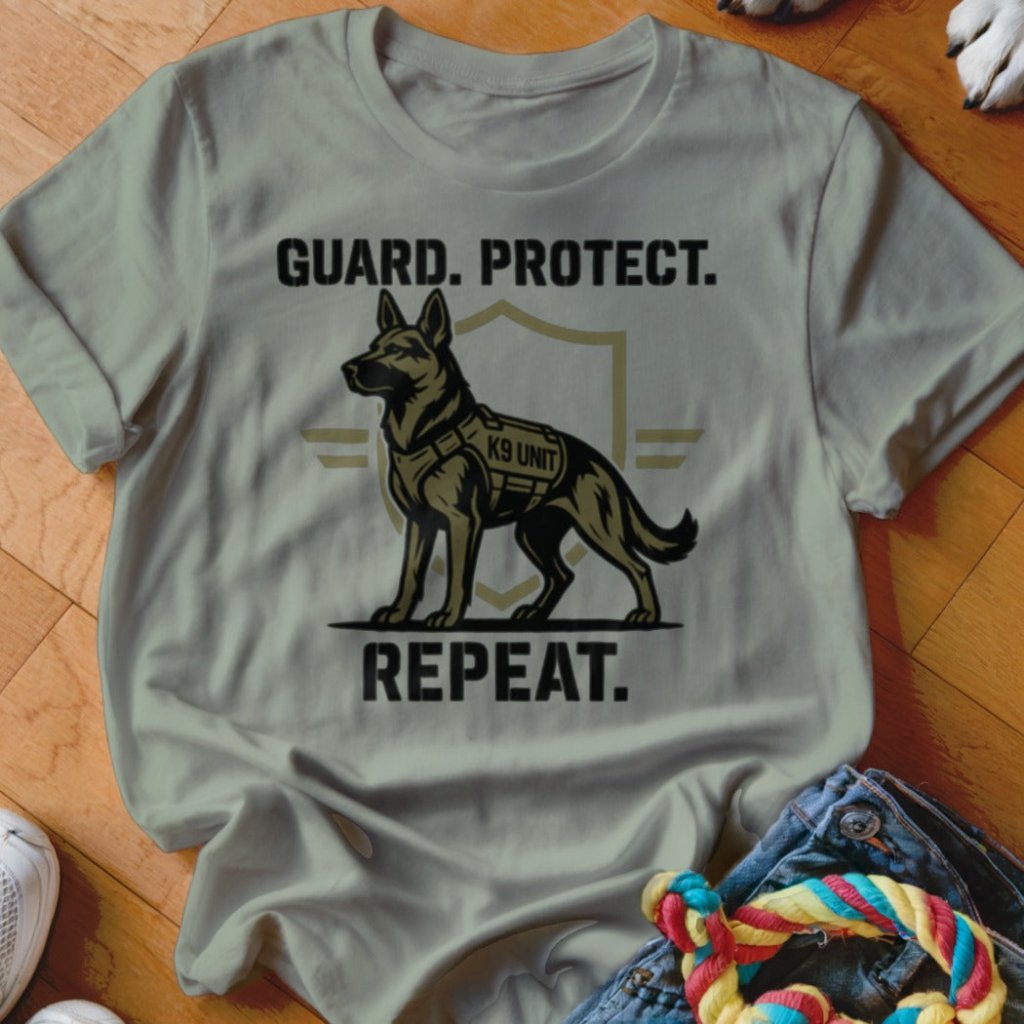 Guard Protect Repeat Shirt - The Pawsitive Initiative