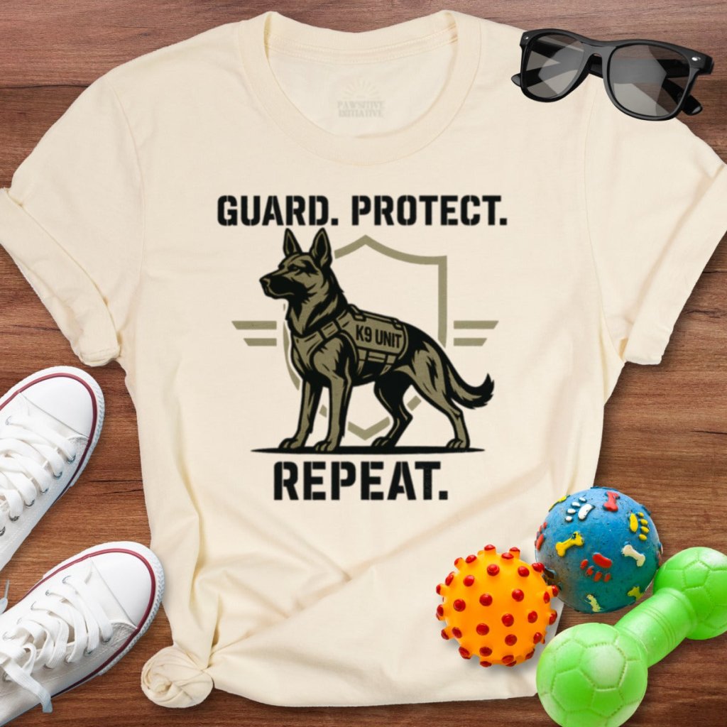 Guard Protect Repeat Shirt - The Pawsitive Initiative