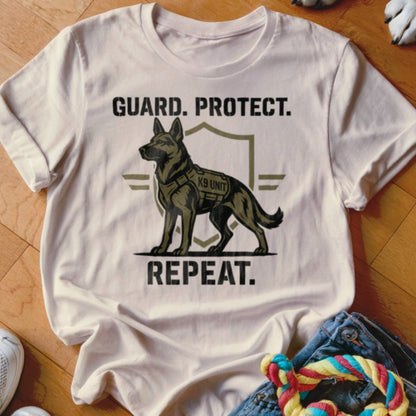 Guard Protect Repeat Shirt - The Pawsitive Initiative