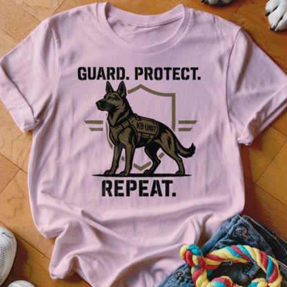 Guard Protect Repeat Shirt - The Pawsitive Initiative