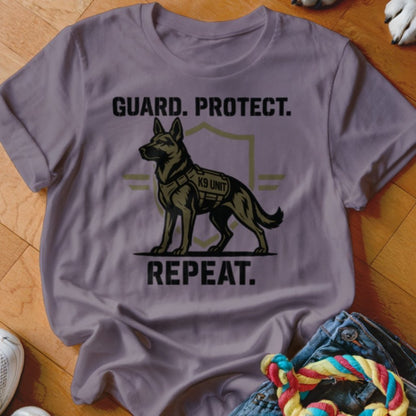 Guard Protect Repeat Shirt - The Pawsitive Initiative