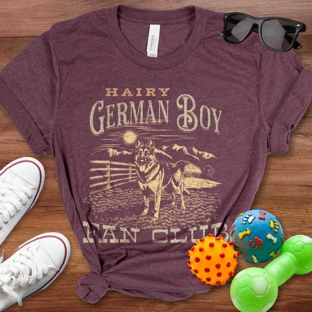 Hairy German Boy Fan Club Shirt - The Pawsitive Initiative