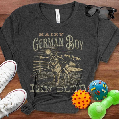 Hairy German Boy Fan Club Shirt - The Pawsitive Initiative