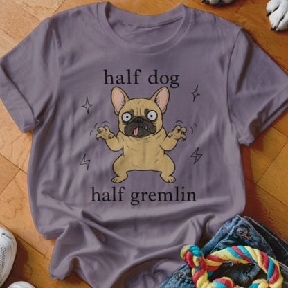 Half Dog Half Gremlin Shirt - The Pawsitive Initiative