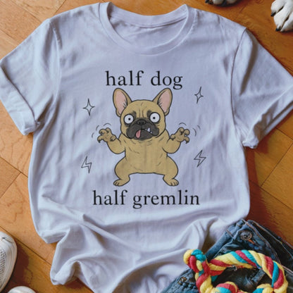 Half Dog Half Gremlin Shirt - The Pawsitive Initiative
