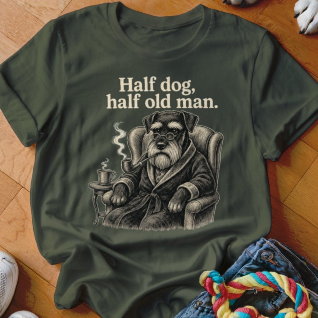 Half Dog Half Old Man - The Pawsitive Initiative