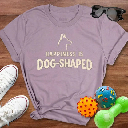 Happiness is Dog - Shaped Shirt - The Pawsitive Initiative