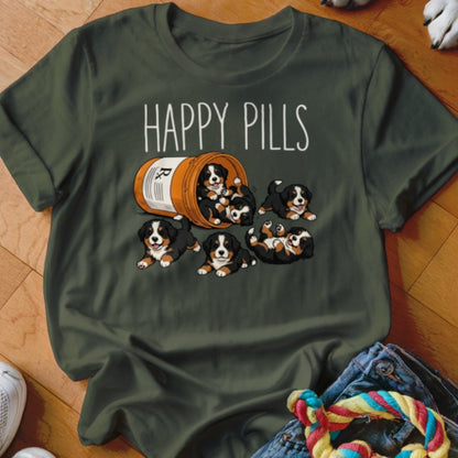 Happy Pills Bernese Shirt - The Pawsitive Initiative