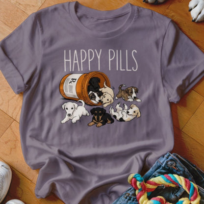 Happy Pills Borzoi Shirt - The Pawsitive Initiative