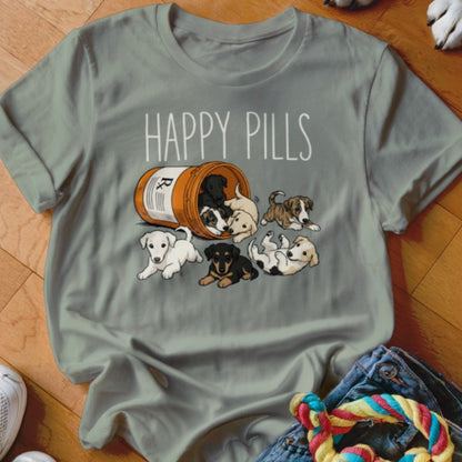 Happy Pills Borzoi Shirt - The Pawsitive Initiative