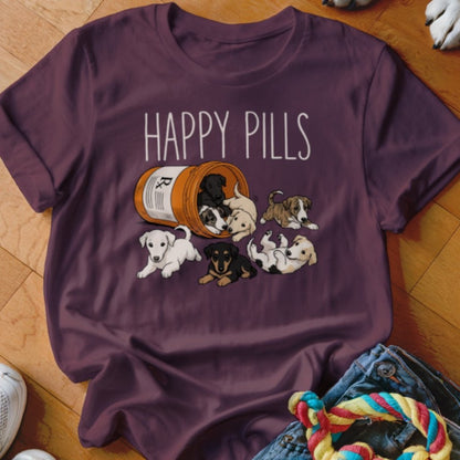 Happy Pills Borzoi Shirt - The Pawsitive Initiative