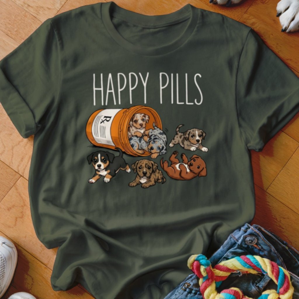 Happy Pills Catahoula Shirt - The Pawsitive Initiative