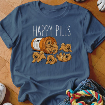 Happy Pills Chow Chow Shirt - The Pawsitive Initiative