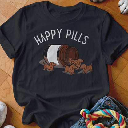 Happy Pills Dachshund Shirt - The Pawsitive Initiative