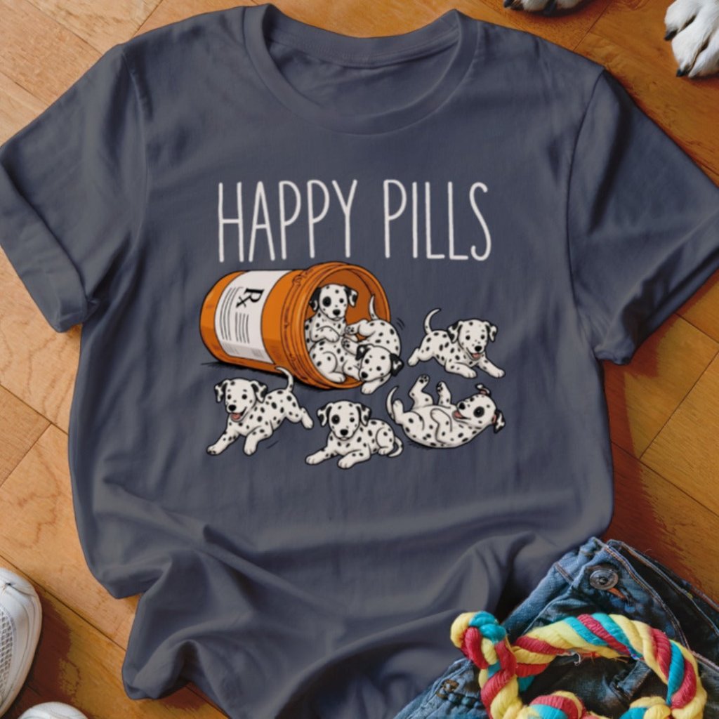 Happy Pills Dalmatian Shirt - The Pawsitive Initiative