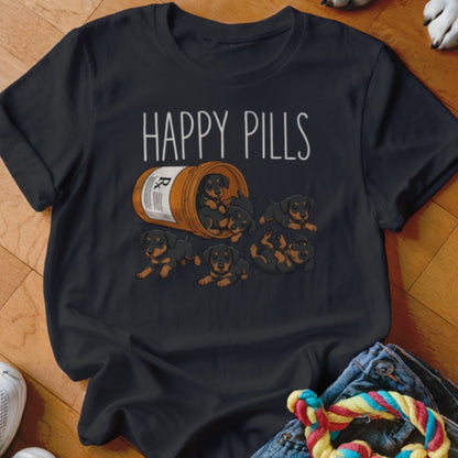 Happy Pills Doberman Shirt - The Pawsitive Initiative