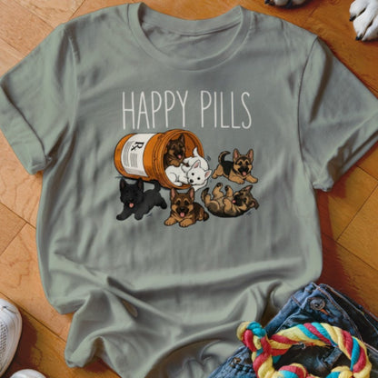 Happy Pills German Shepherd Shirt - The Pawsitive Initiative