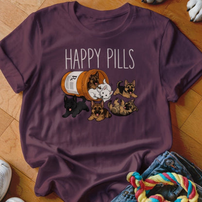 Happy Pills German Shepherd Shirt - The Pawsitive Initiative