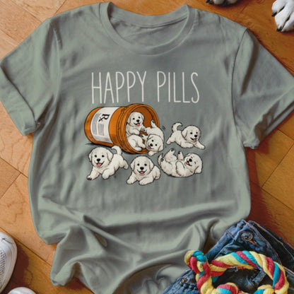 Happy Pills Great Pyrenees Shirt - The Pawsitive Initiative