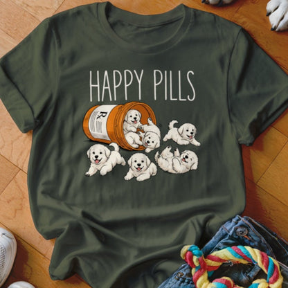 Happy Pills Great Pyrenees Shirt - The Pawsitive Initiative