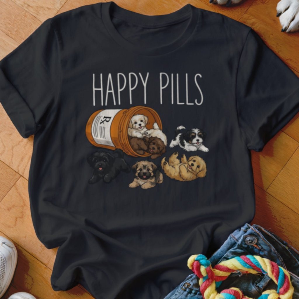 Happy Pills Havanese Shirt - The Pawsitive Initiative