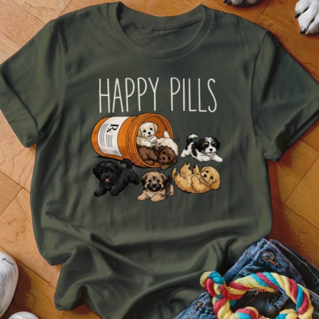 Happy Pills Havanese Shirt - The Pawsitive Initiative