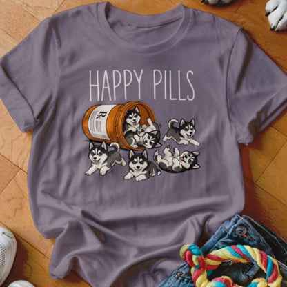 Happy Pills Husky Shirt - The Pawsitive Initiative