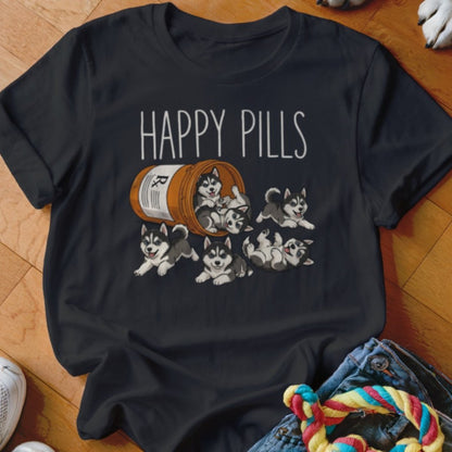 Happy Pills Husky Shirt - The Pawsitive Initiative