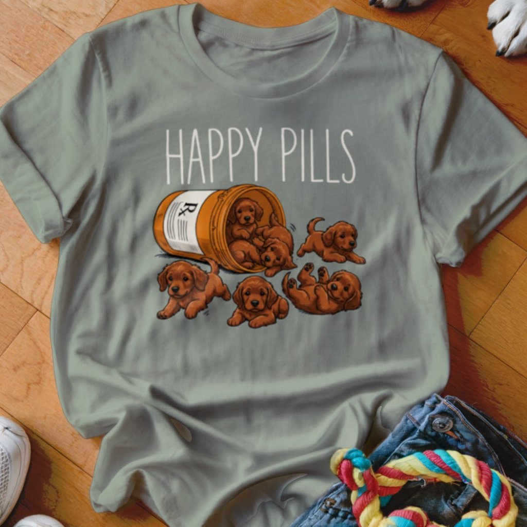 Happy Pills irish Setter Shirt - The Pawsitive Initiative