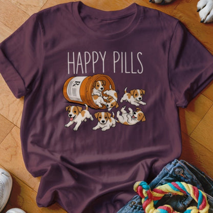 Happy Pills Jack Russell Shirt - The Pawsitive Initiative