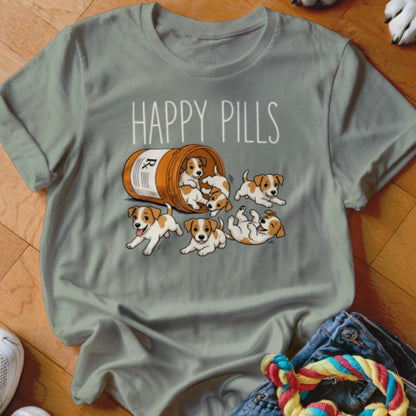 Happy Pills Jack Russell Shirt - The Pawsitive Initiative