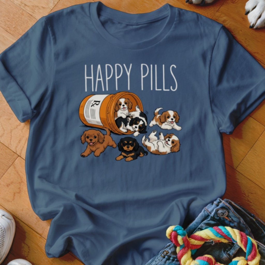 Happy Pills King Charles Shirt - The Pawsitive Initiative