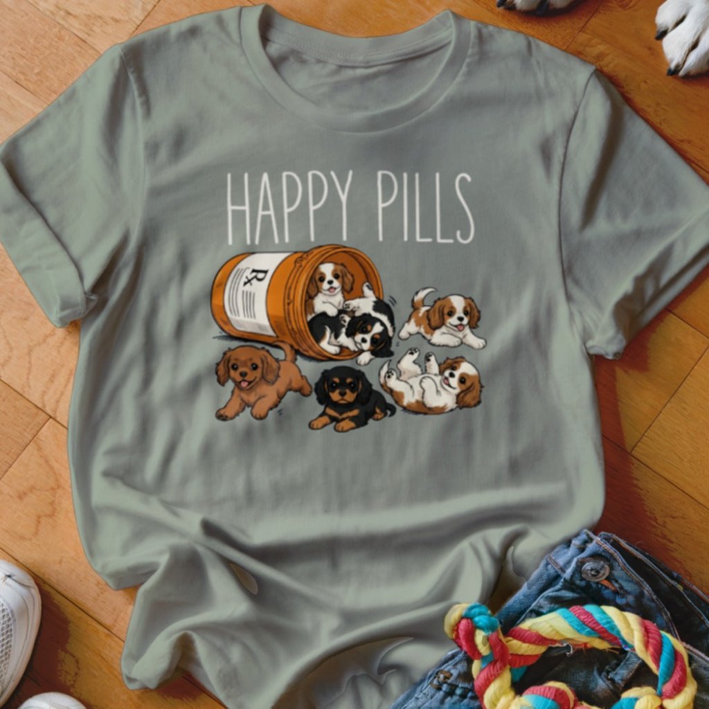 Happy Pills King Charles Shirt - The Pawsitive Initiative