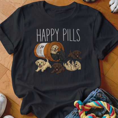 Happy Pills Labrador Shirt - The Pawsitive Initiative