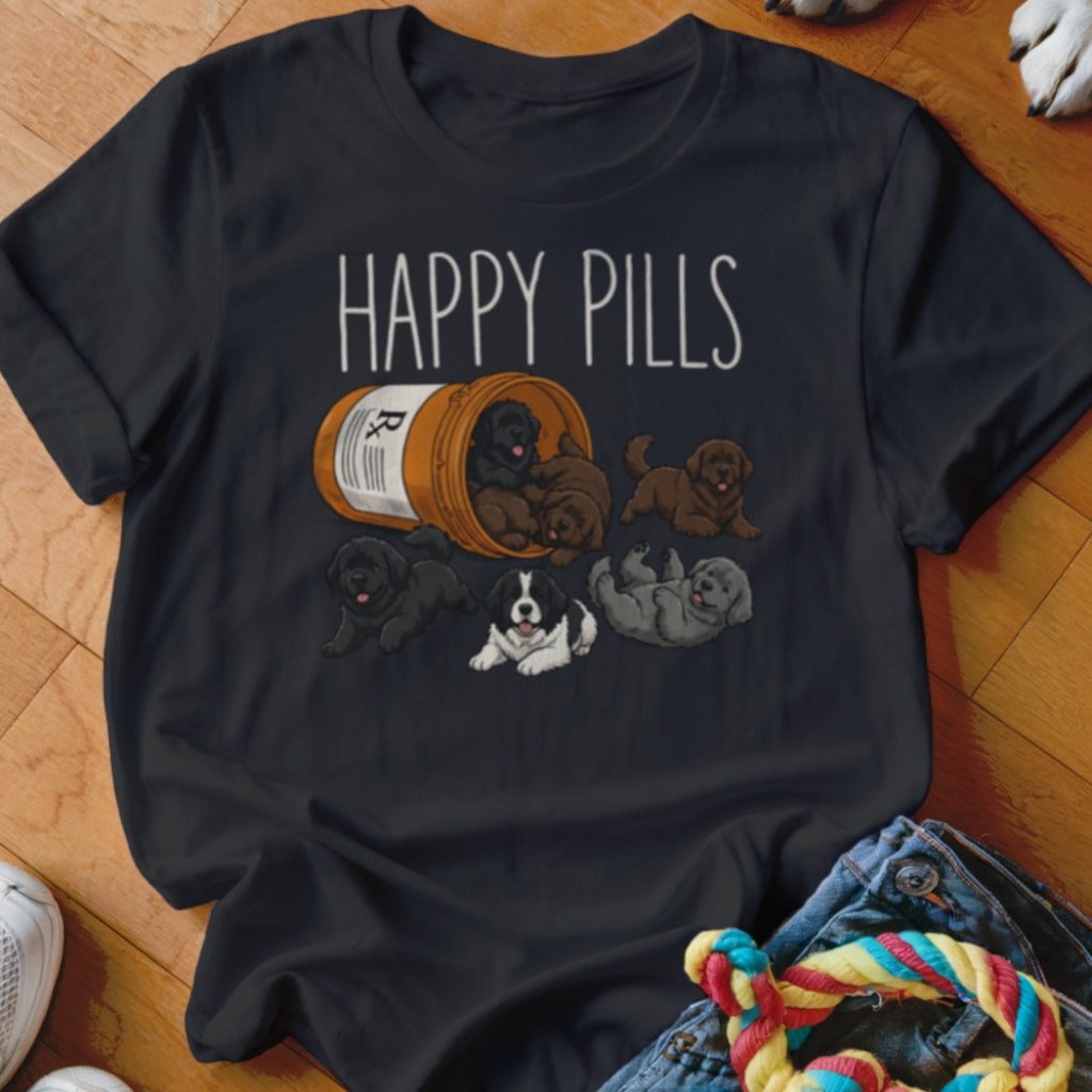 Happy Pills Newfoundland Shirt - The Pawsitive Initiative