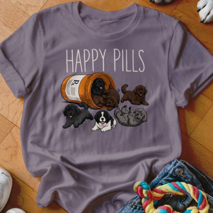 Happy Pills Newfoundland Shirt - The Pawsitive Initiative