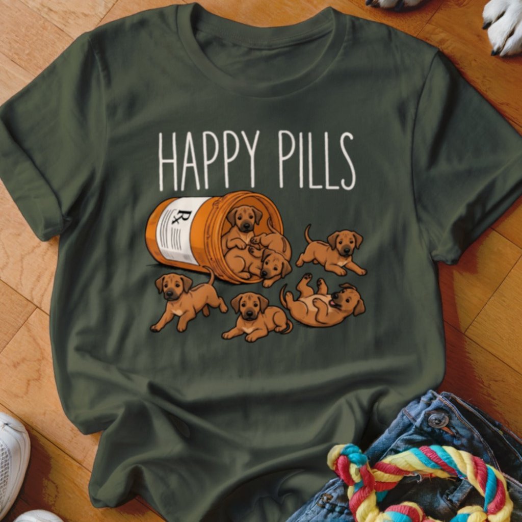 Happy Pills Ridgeback Shirt - The Pawsitive Initiative