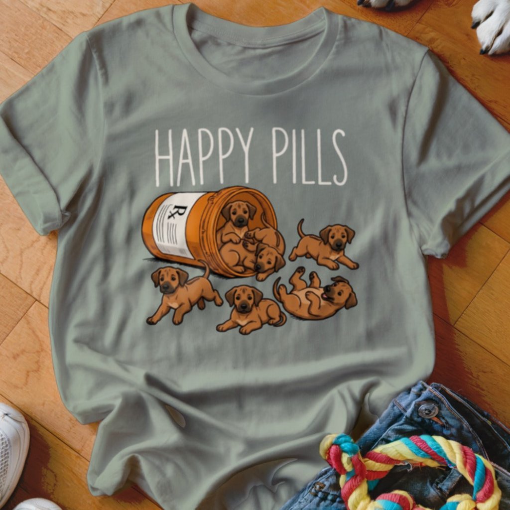 Happy Pills Ridgeback Shirt - The Pawsitive Initiative