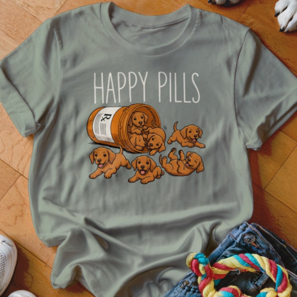 Happy Pills Vizsla Shirt - The Pawsitive Initiative