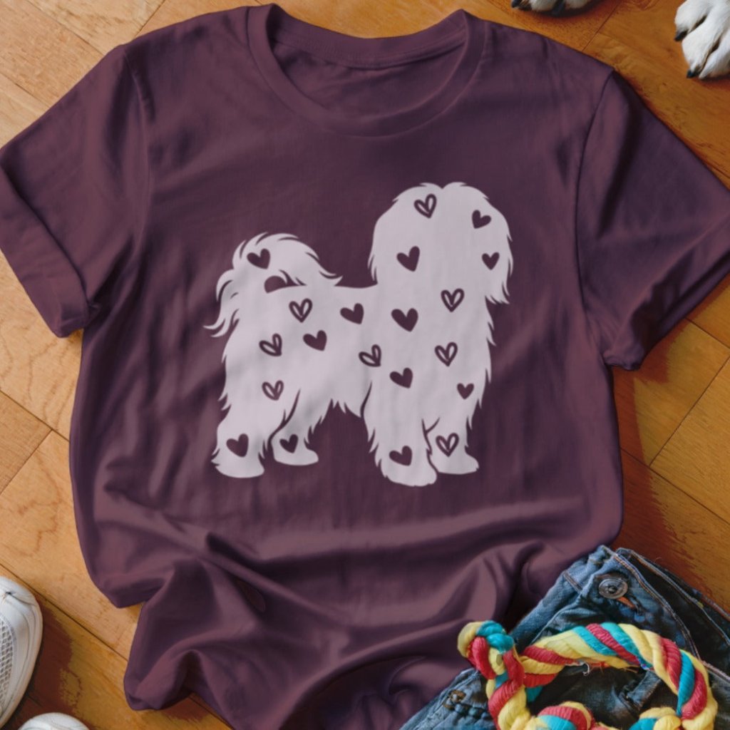 Havanese Hearts Shirt - The Pawsitive Initiative