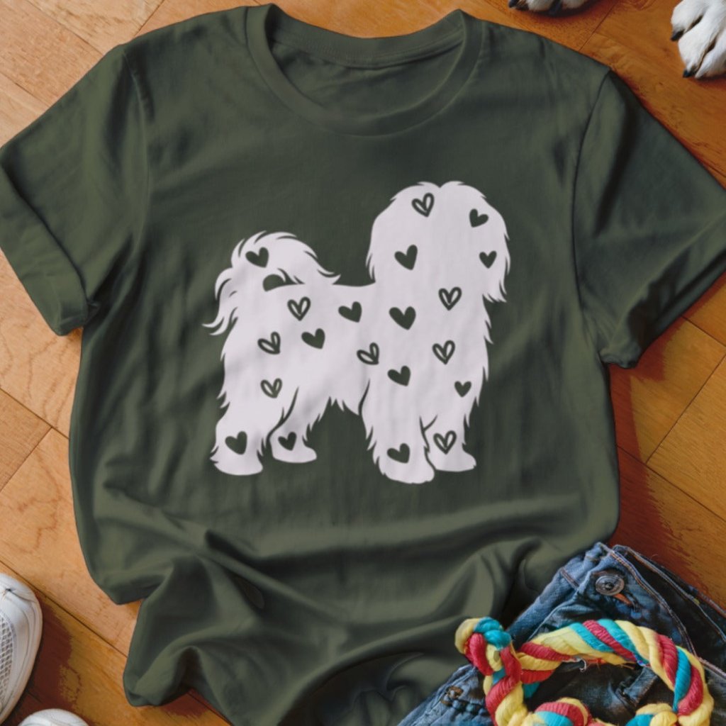 Havanese Hearts Shirt - The Pawsitive Initiative