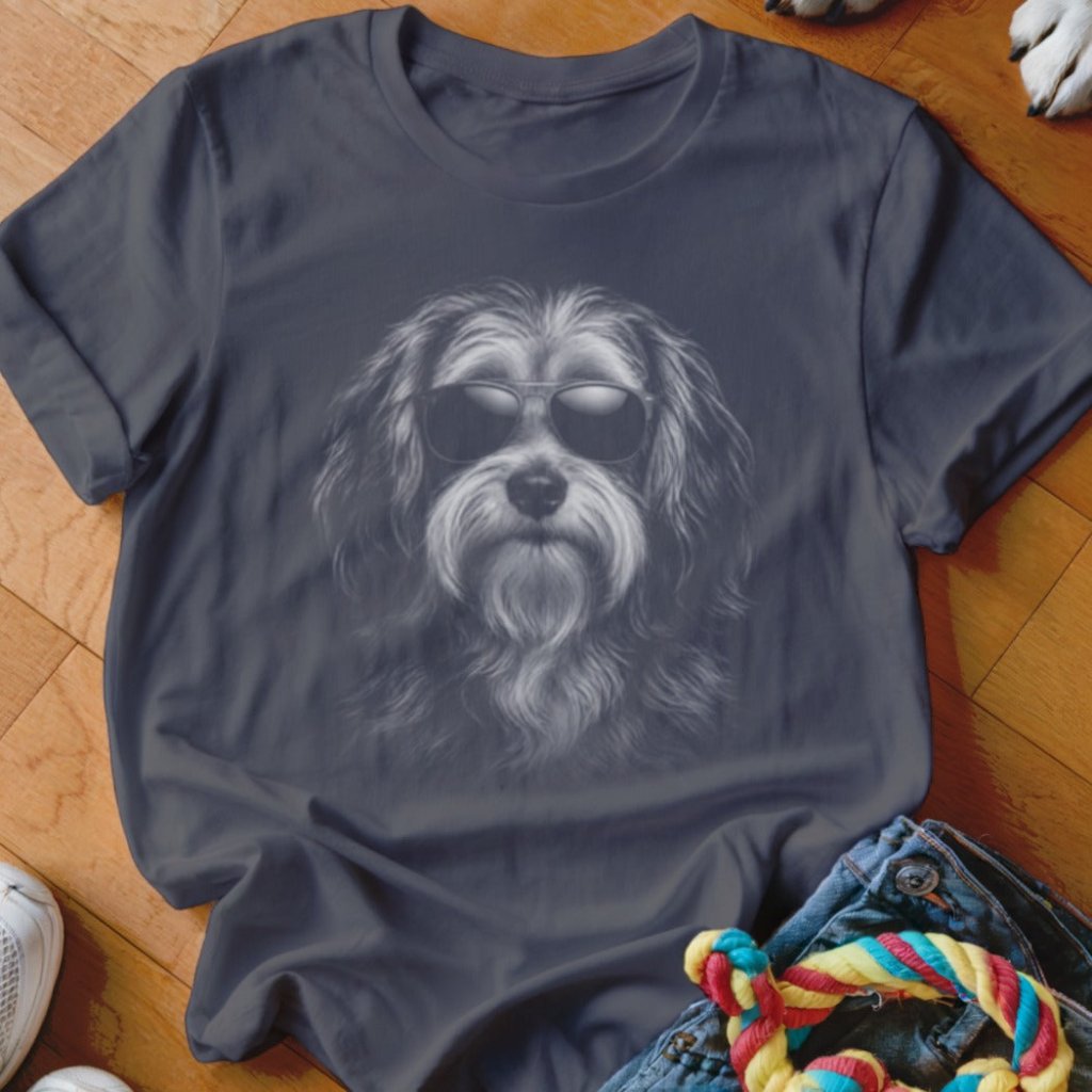 Havanese in Aviators Shirt - The Pawsitive Initiative