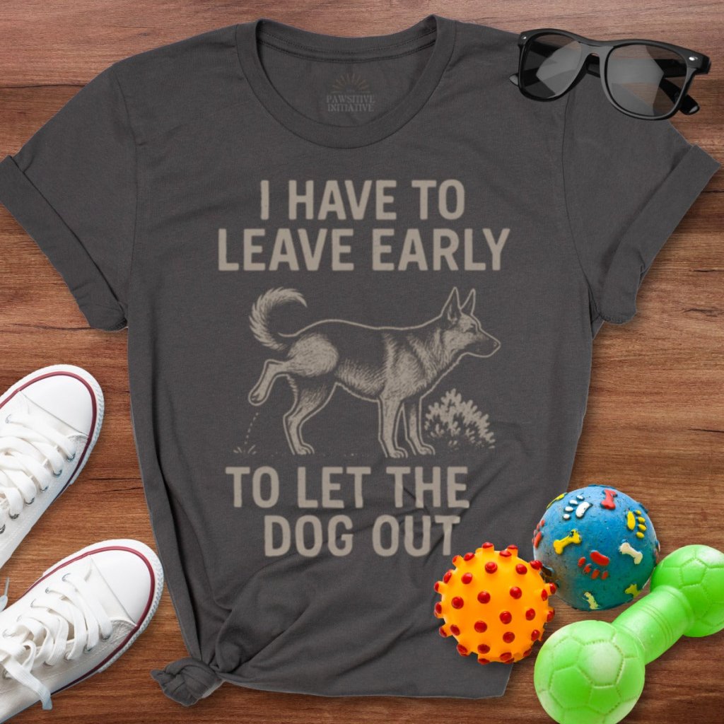 Have To Leave Early Shirt - The Pawsitive Initiative