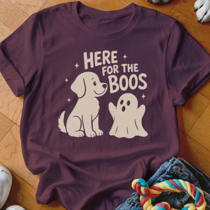 Here For the Boos Shirt - The Pawsitive Initiative