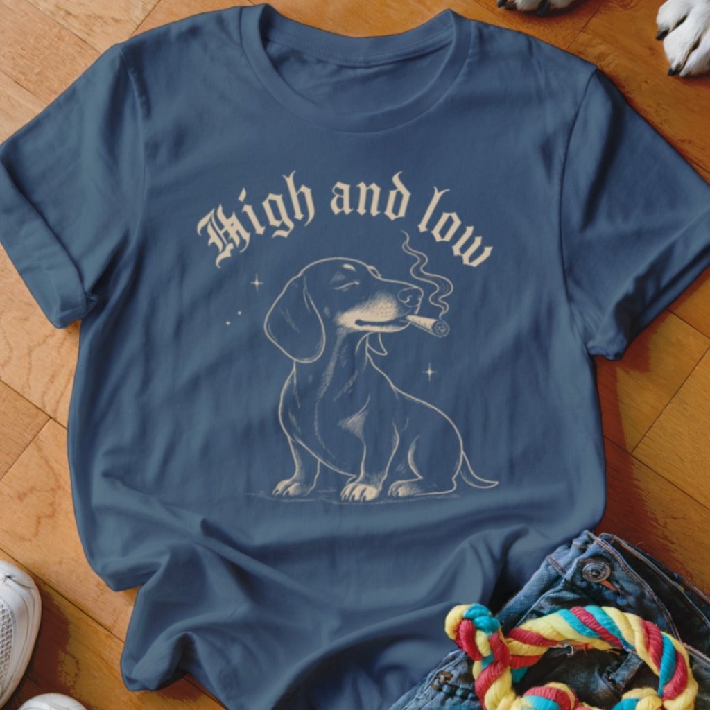 High And Low Shirt - The Pawsitive Initiative