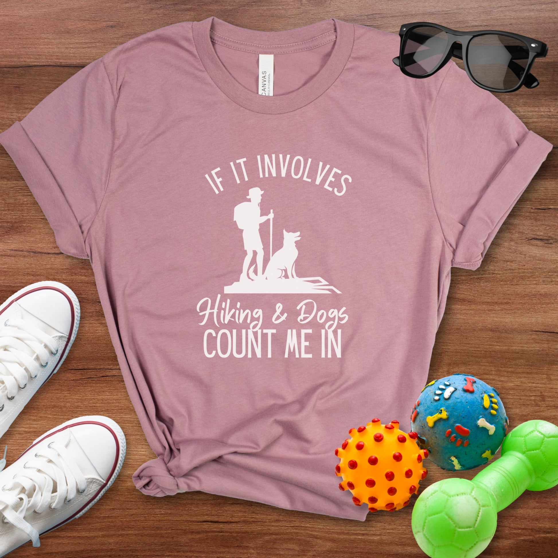 Hiking & Dogs Shirt - The Pawsitive Initiative